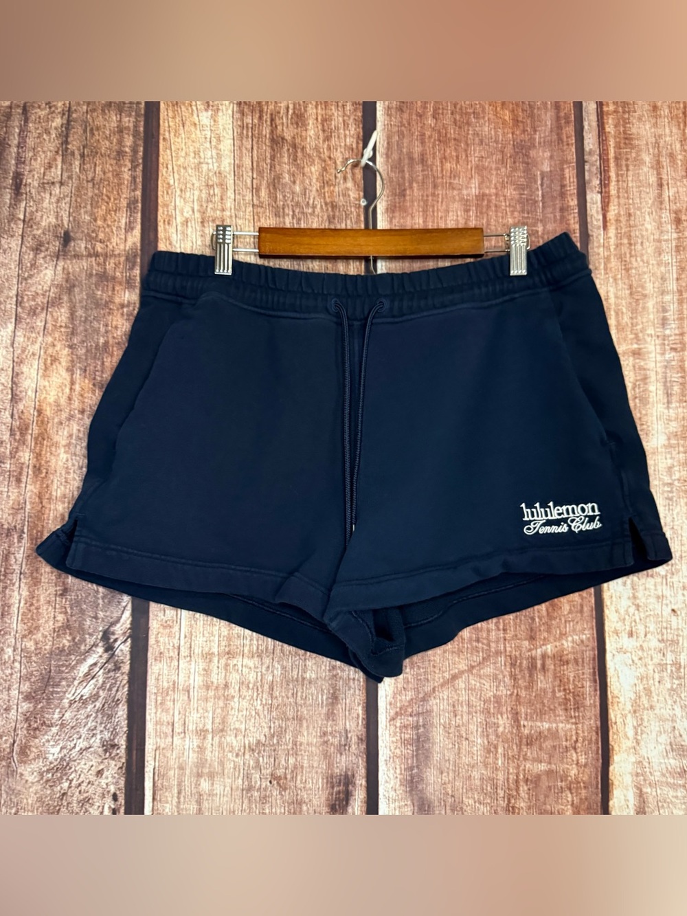 lululemon athletica Navy Drawstring Athletic Shorts